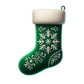 Cartoon Christmas Stockings Fabric Panel 15