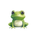 Cartoon Frogs Fabric Panel 1