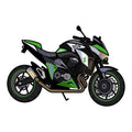 Cartoon Motorcycles Fabric Panel 4