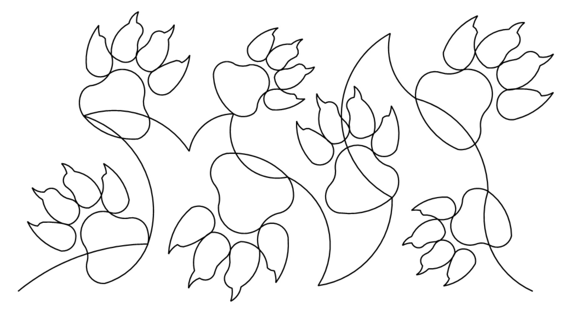 Cat Pawprints Digital E2E