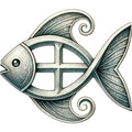 Catholic Symbols Fabric Panel 16