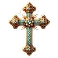 Catholic Symbols Fabric Panel 32
