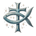 Catholic Symbols Fabric Panel 34