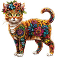Cats de Los Muertos Fabric Panel 10