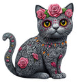Cats de Los Muertos Fabric Panel 24