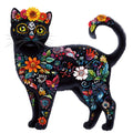 Cats de Los Muertos Fabric Panel 5