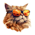 Cats with Sunglasses Fabric Panel 17