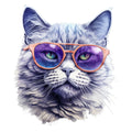 Cats with Sunglasses Fabric Panel 22