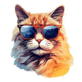 Cats with Sunglasses Fabric Panel 26