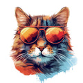 Cats with Sunglasses Fabric Panel 29