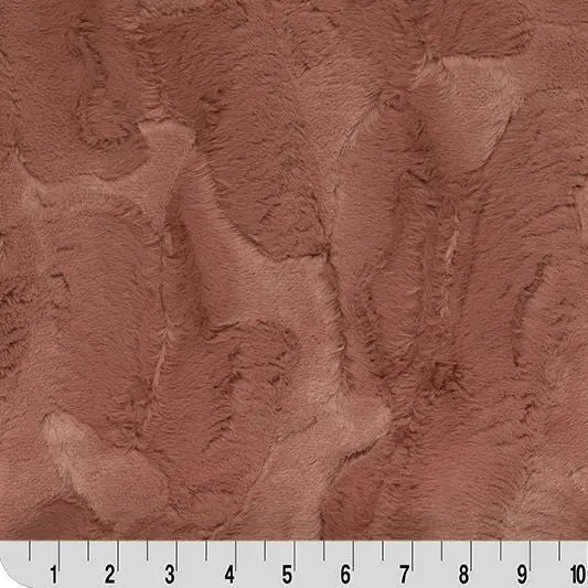 Cedarwood Luxe Cuddle Hide 58/60" Fabric per yard
