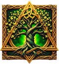 Celtic Tree of Life Fabric Panel