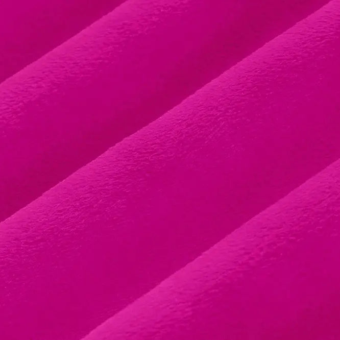 Cerise Solid Cuddle 3 58/60" Fabric per yard