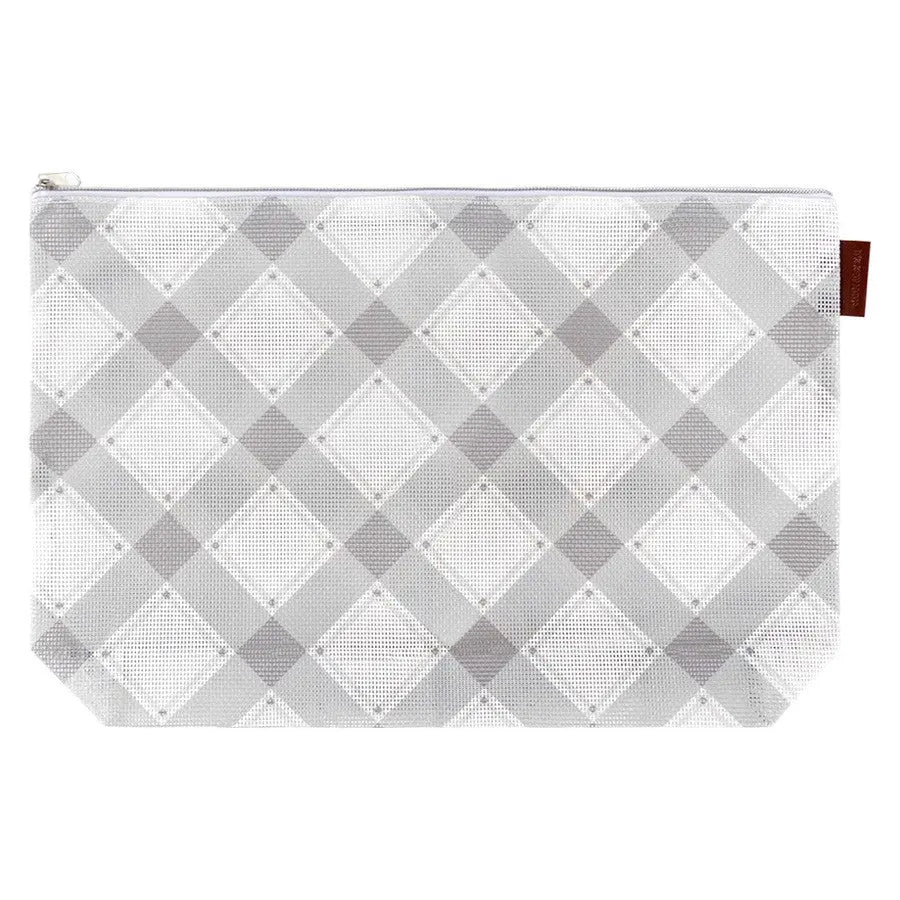 Charcoal Mad for Plaid Project Bag