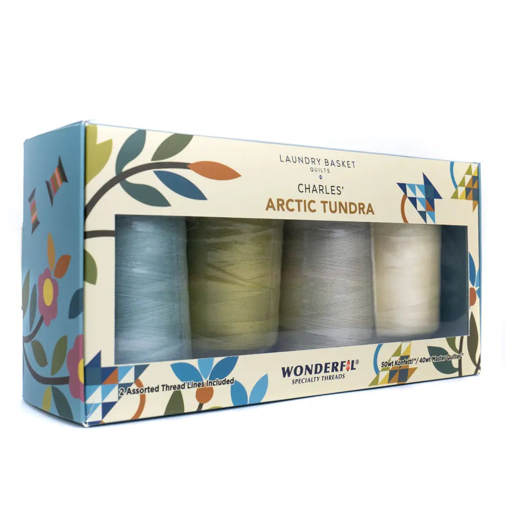 Charles’ Arctic Tundra by Edyta Sitar - Mixed Thread Pack