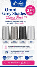 Omni Grey Shades Thread Pack – Light, Medium, Dark & Silver