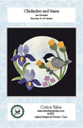Chickadees and Irises