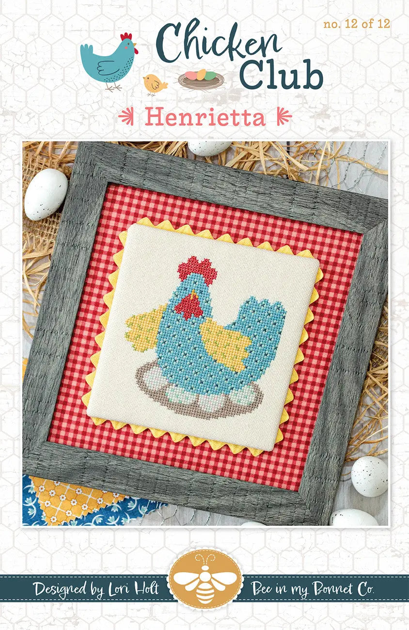 Chicken Club Cross Stitch Pattern of the Month 12