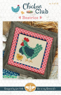 Chicken Club Cross Stitch Pattern of the Month 4 Beatrice