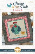 Chicken Club Cross Stitch Pattern of the Month 7 Edna
