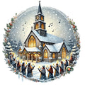 Christian Churches Fabric Panel 10