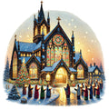 Christian Churches Fabric Panel 12