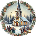Christian Churches Fabric Panel 24