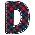 Christmas Alphabet Fabric Panel 16
