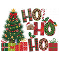 Christmas Banner Fabric Panel 4