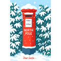 Christmas Card Fabric Panel 1