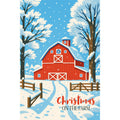 Christmas Card Fabric Panel 6