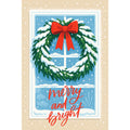 Christmas Card Fabric Panel 7