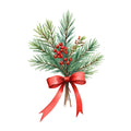 Christmas Element Fabric Panel 26