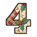 Christmas Patchwork Alphabet Fabric Panel 18