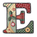 Christmas Patchwork Alphabet Fabric Panel 31
