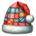Christmas Patchwork Fabric Panel 18