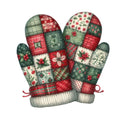 Christmas Patchwork Fabric Panel 22