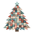 Christmas Patchwork Fabric Panel 30