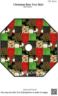 Christmas Rose Tree Skirt Pattern