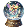 Christmas Snow Globes Fabric Panel 21