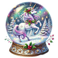 Christmas Snow Globes Fabric Panel 23