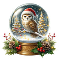 Christmas Snow Globes Fabric Panel 42