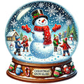 Christmas Snow Globes Fabric Panel 63