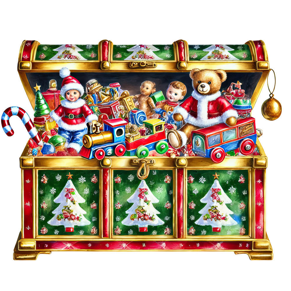 Christmas Toys Fabric Panel 18