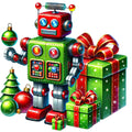 Christmas Toys Fabric Panel 27