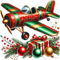 Christmas Toys Fabric Panel 39