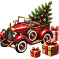 Christmas Toys Fabric Panel 40