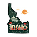 Christmas US States Fabric Panel 39