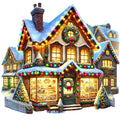 Christmas Villages Fabric Panel 71