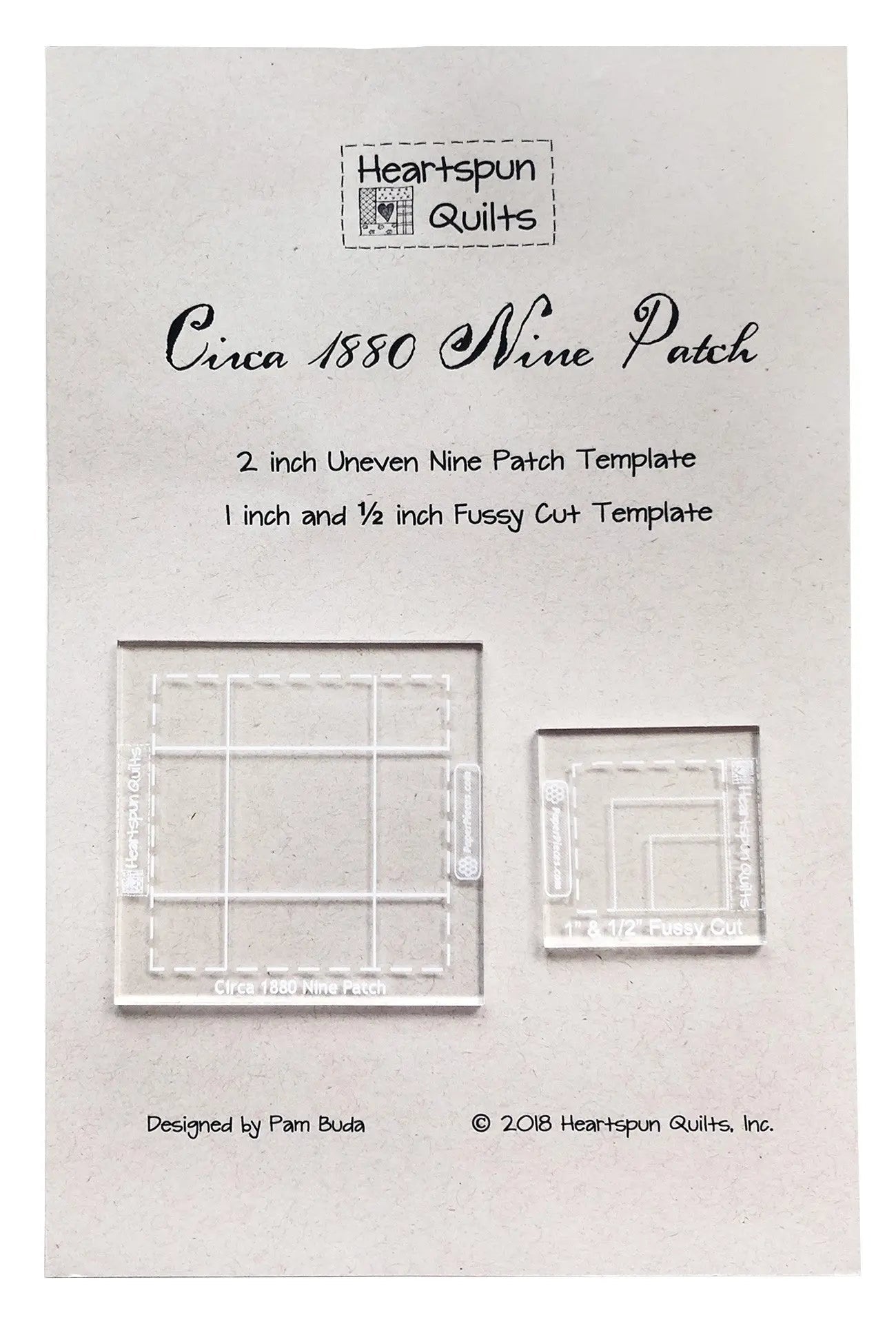 Circa 1880 Nine Patch Template Set